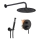 REA-P4100 - Duschset mit Unterputzarmatur LUNGO schwarz