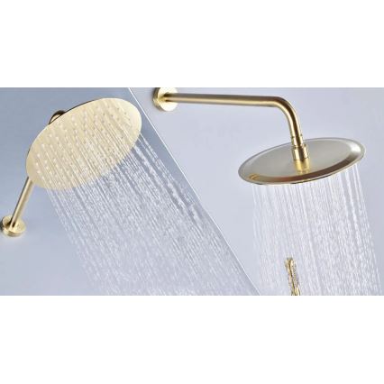 REA-P4110 - Duschset mit Unterputzarmatur LUNGO in Gold