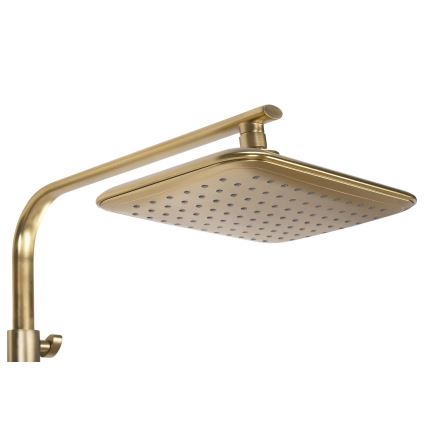 REA-P5004 - Duschset mit Thermostatarmatur TOM in gebürstetem Gold