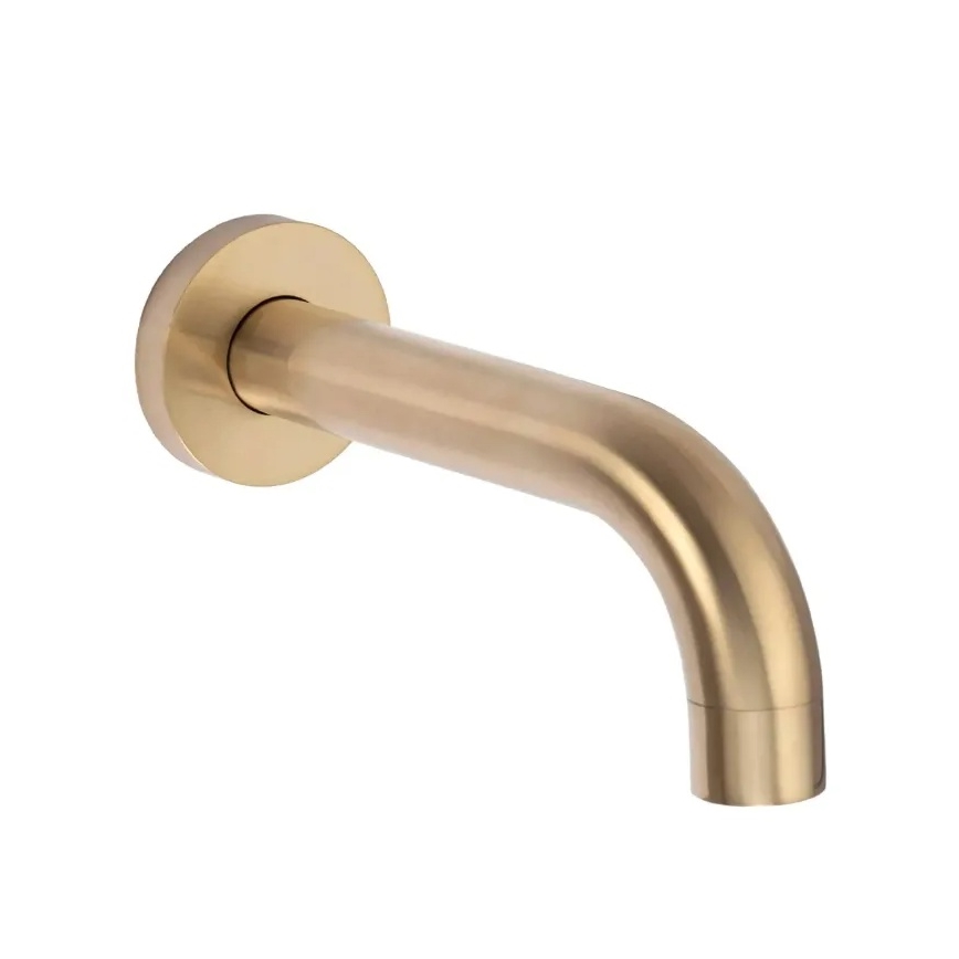 REA-P6609 - Duschset mit thermostatischer Unterputzarmatur LUNGO, gebürstetes Gold