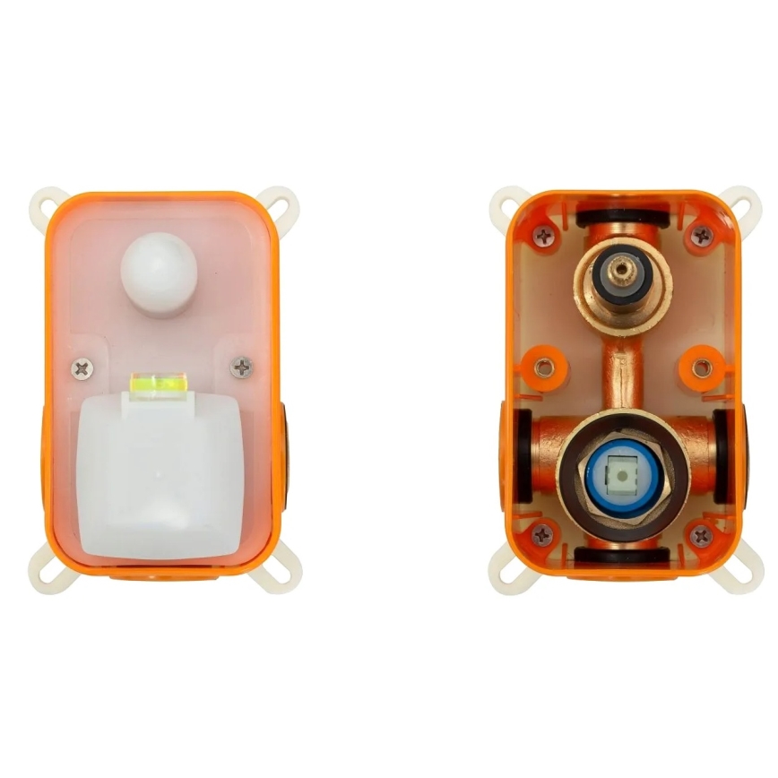 REA-P6609 - Duschset mit thermostatischer Unterputzarmatur LUNGO, gebürstetes Gold