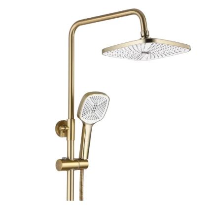 REA-P7841 - Duschset mit Armatur ARGUS in gebürstetem Gold