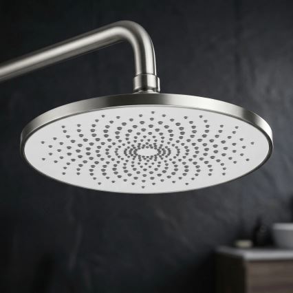 REA-P9498 - Duschset mit RIVO-Armatur in gebürstetem Stahl