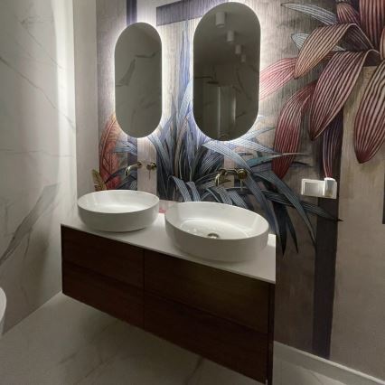 REA-U1223 - Aufsatzwaschbecken QUEEN 41,5 x 55 cm, Keramik / glänzendes Weiß