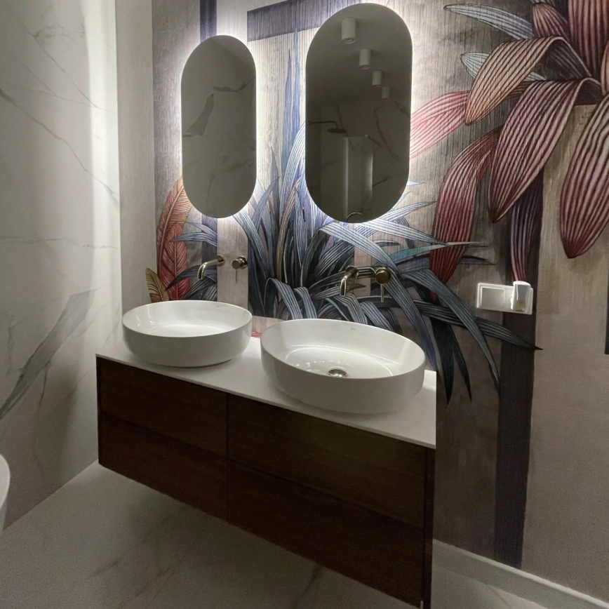 REA-U1223 - Aufsatzwaschbecken QUEEN 41,5 x 55 cm, Keramik / glänzendes Weiß