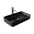 REA-U6510 - Aufsatzwaschbecken DENIS 35x61,5 cm Keramik/matt-schwarz