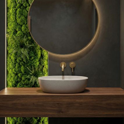 REA-U8480 - Aufsatzwaschbecken AMELIA 34,5x48 cm Keramik/Steinoptik