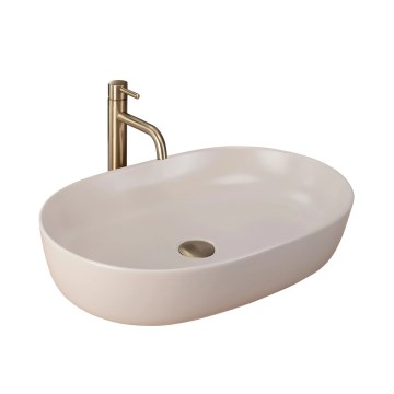 REA-U9655 - Aufsatzwaschbecken CLEO 41x60,5 cm Keramik/beige