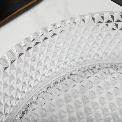 REA-U9670 - Aufsatzwaschbecken CRISTAL 35,5 cm Glas/transparent