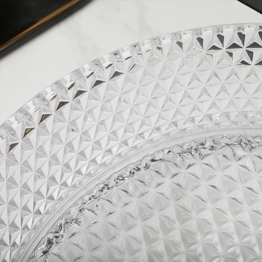 REA-U9670 - Aufsatzwaschbecken CRISTAL 35,5 cm Glas/transparent