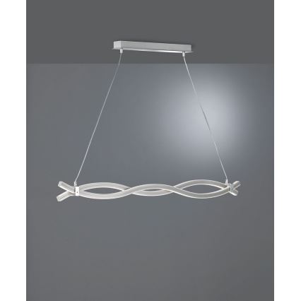 Reality - LED-Hängeleuchte an Schnur WAVE LED/16W/230V + LED/9W