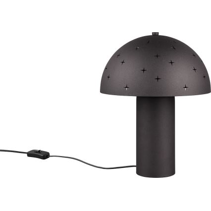 Reality - Tischleuchte SETA 1xE14/28W/230V schwarz