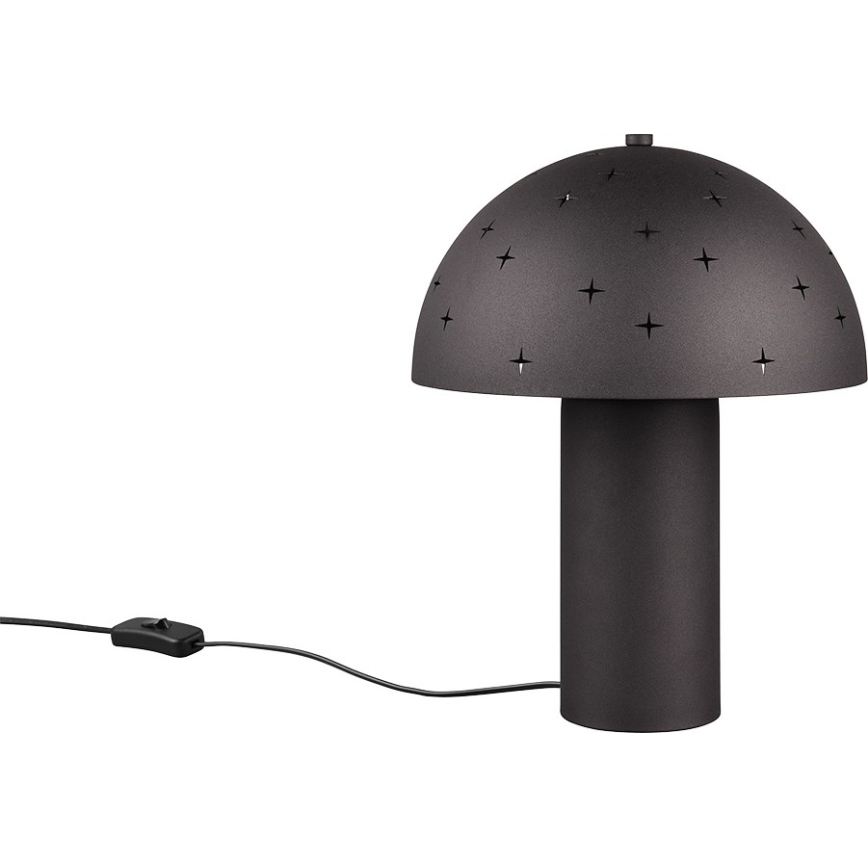 Reality - Tischleuchte SETA 1xE14/28W/230V schwarz