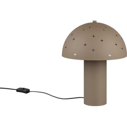 Reality - Tischleuchte SETA 1xE14/28W/230V taupe