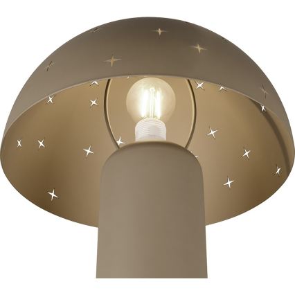 Reality - Tischleuchte SETA 1xE14/28W/230V taupe