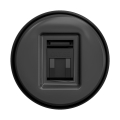 Reblig - Retro-Datendose ohne Rahmen, Anthrazit