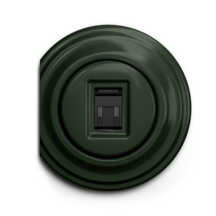 Reblig - Retro-Datendose rahmenlos, grün