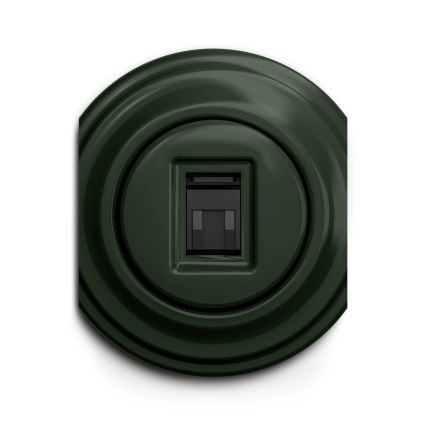 Reblig - Retro-Datendose rahmenlos, grün