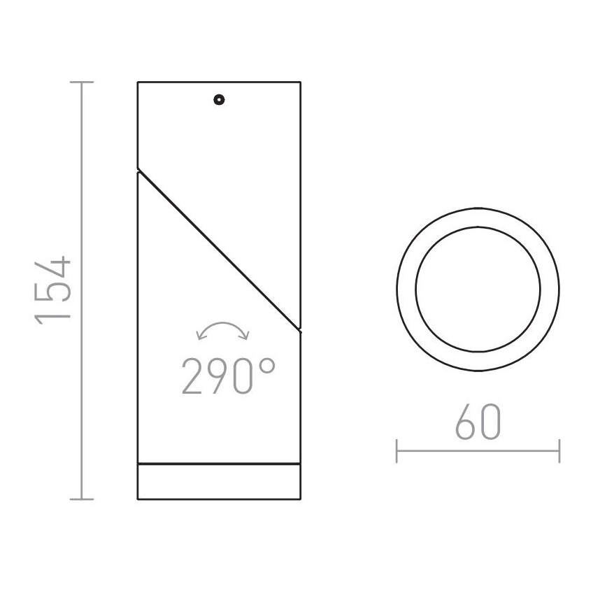 RED - Design Rendl - R12670 - Spotlight SNAZZY 1xGU10/35W/230V weiß