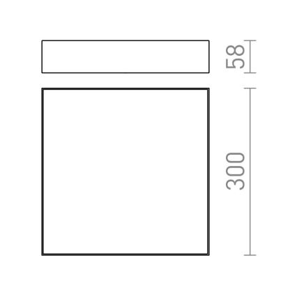 RED - Design Rendl - R12850 - LED Deckenleuchte LARISA LED/30W/230V weiß