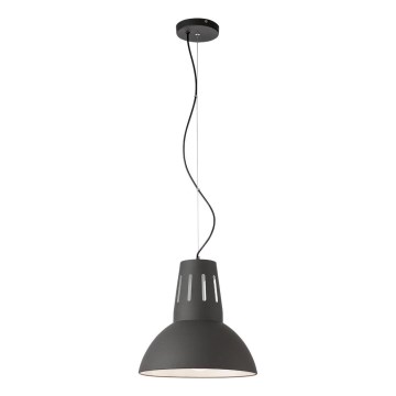 Redo 01-1281 - Pendelleuchte an Kabel PEEP 1xE27/42W/230V Ø 34,5 cm schwarz