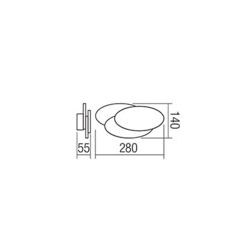 Redo 01-1445 - LED Wandbeleuchtung GAMER 1xLED/12W/230V