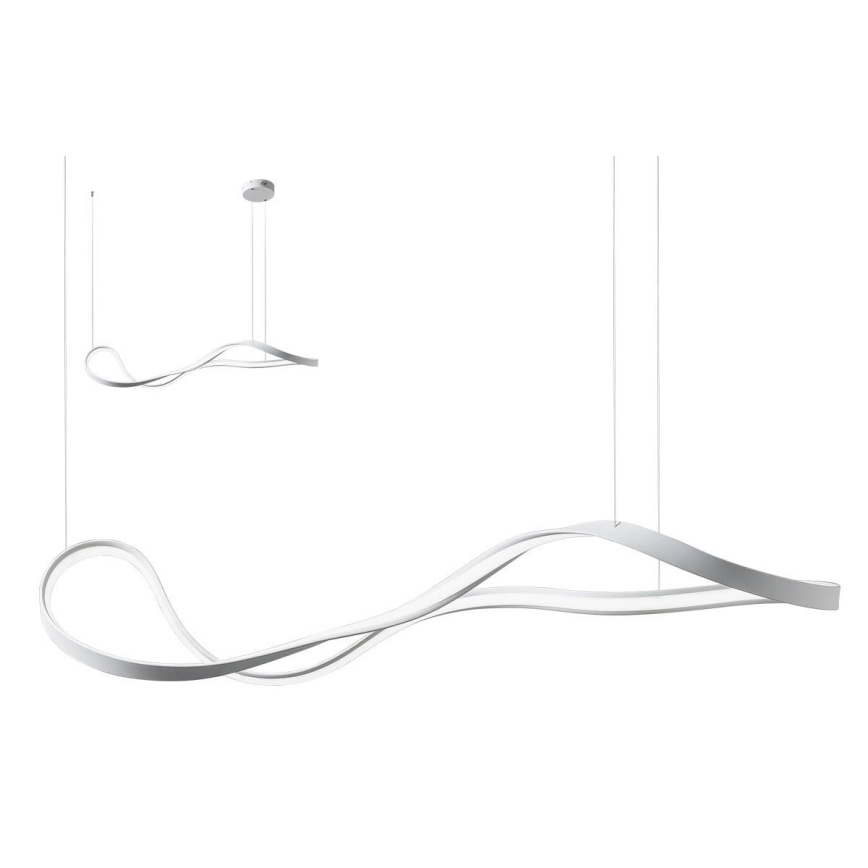 Redo 01-1531 - LED-Pendelleuchte an Stahlseil NUBO LED/43W/230V weiß