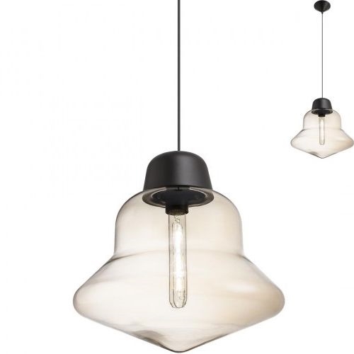 Redo 01-1770 - Hängeleuchte AMNO 1x/E27/42W/230V d 33 cm beige