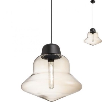 Redo 01-1770 - Pendelleuchte AMNO an Stahlseil 1xE27/42W/230V Ø 33 cm beige