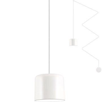Redo 01-1821 - Hängeleuchte DODO 1xE27/15W/230V Spinne weiß