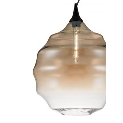 Redo 01-1844 - Hängeleuchte SLAG 1xE27/42W/230V d 40 cm beige