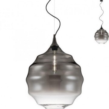 Redo 01-1845 - Hängeleuchte SLAG 1xE27/42W/230V d 40 cm grau