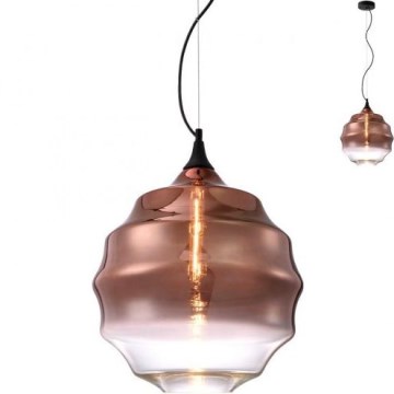 Redo 01-1846 - Hängeleuchte SLAG 1xE27/42W/230V d 40 cm kupfern