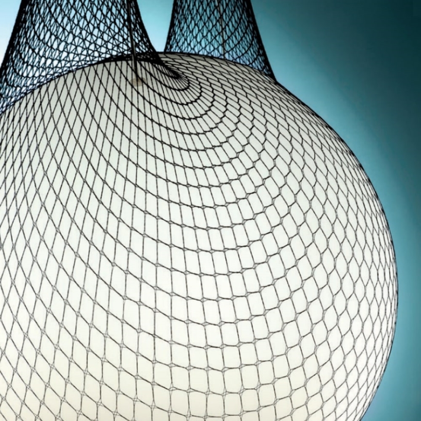 Redo 01-1972 - LED-Pendelleuchte an Stahlseil ALLURIA 1xE27/5W/230V Ø 25 cm