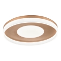 Redo 01-2004 - LED-dimmbare Deckenleuchte MAYA LED/75W/230V Ø 60 cm gold