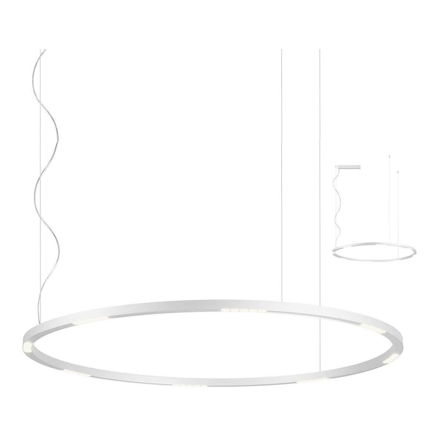 Redo 01-2208 - LED-Hängeleuchte an Schnur UNION LED/68W/230V CRI 90 3000K d 120 cm weiß
