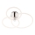 Redo 01-2226 - Dimmbare LED-Anbauleuchte SPELL LED/54W/230V 3000K glänzendes Chrom