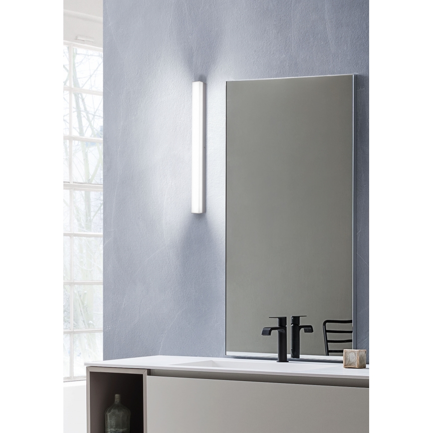 Redo 01-2331 - LED-beleuchteter Badezimmerspiegel TASK LED/24W/230V 120 cm CRI 90 IP44 glänzender Chrom