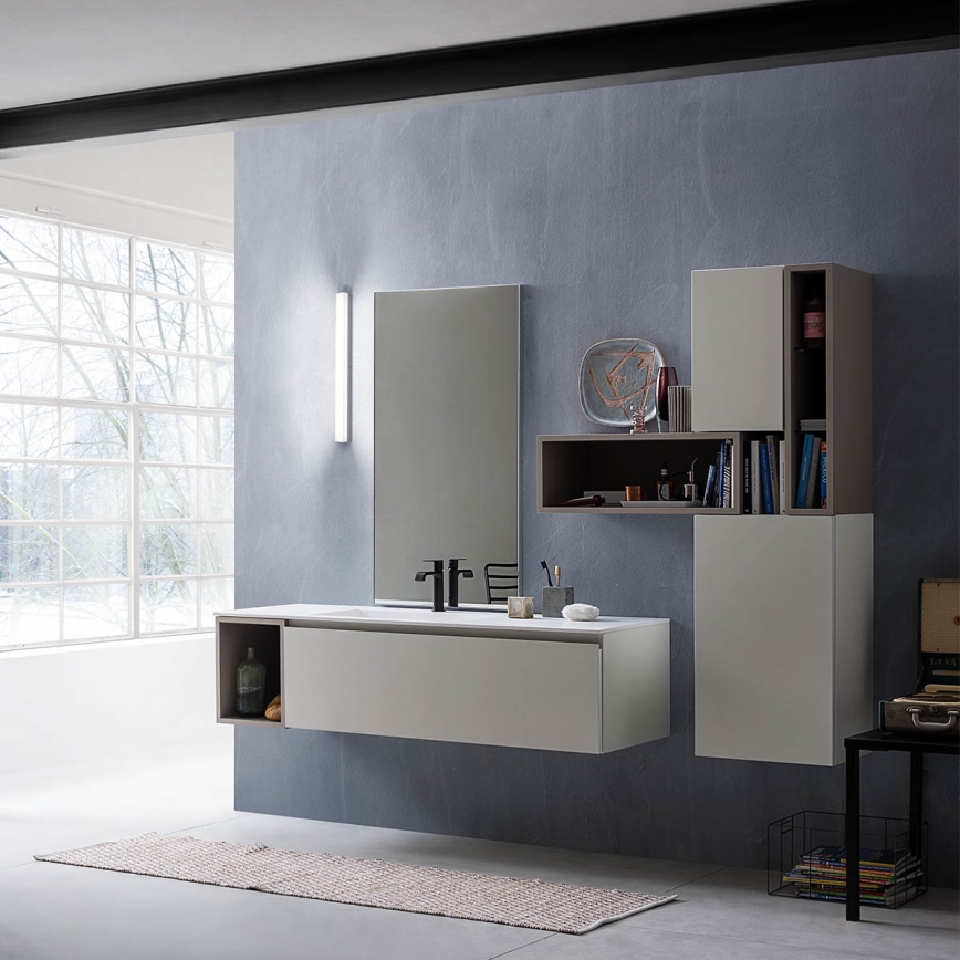 Redo 01-2331 - LED-beleuchteter Badezimmerspiegel TASK LED/24W/230V 120 cm CRI 90 IP44 glänzender Chrom