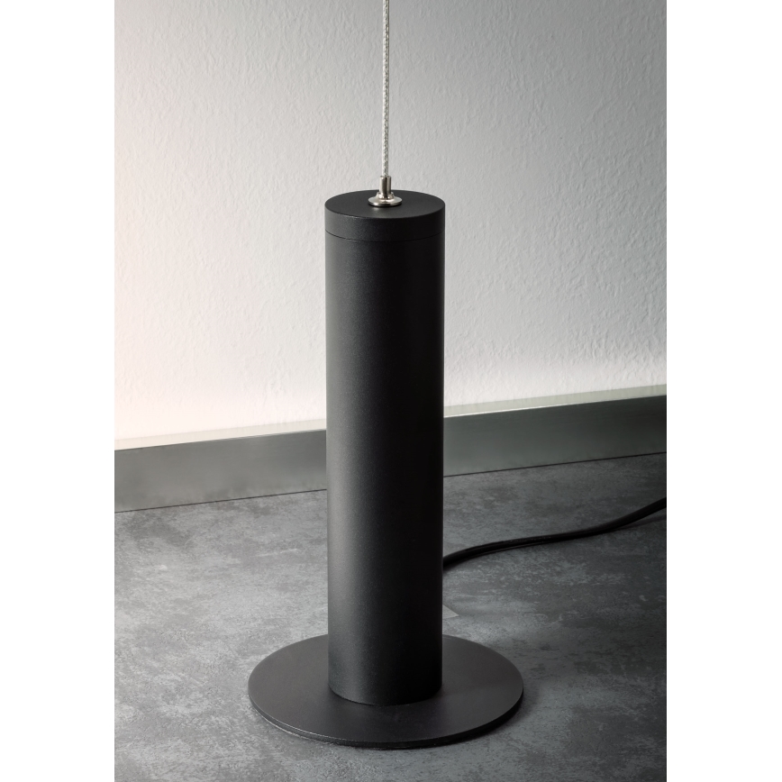 Redo 01-2695 - LED dimmbare Stehleuchte PICAS LED/12W/230V schwarz