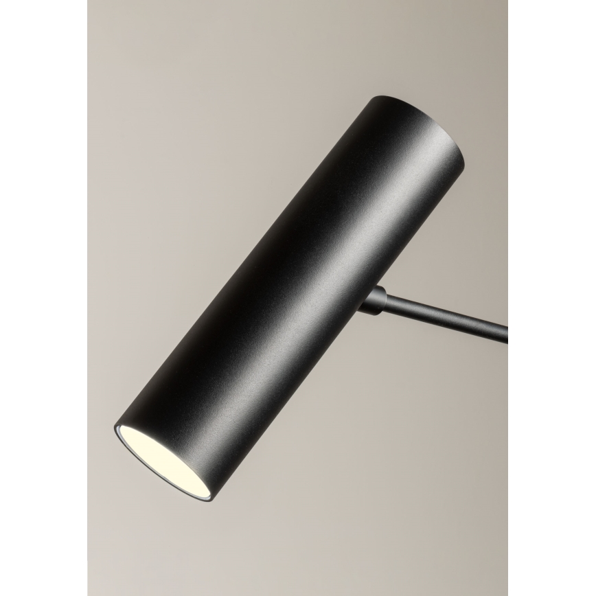 Redo 01-2695 - LED dimmbare Stehleuchte PICAS LED/12W/230V schwarz