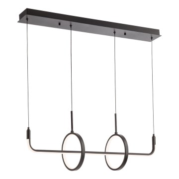 Redo 01-2705 - OLIMP LED-Pendelleuchte an Kabel, 40 W, 230 V, 3000/4000/6500 K, schwarz