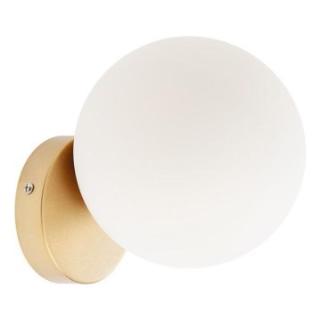 Redo 01-2713 - Wandleuchte VOLLEY 1xE14/28W/230V golden