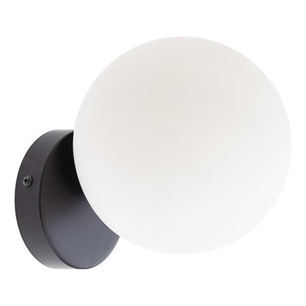 Redo 01-2714 - Wandleuchte VOLLEY 1xE14/28W/230V schwarz