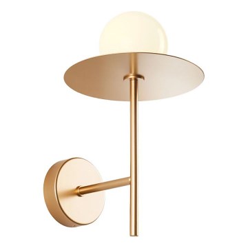 Redo 01-2725 - Wandleuchte PLATO 1xG9/10W/230V golden