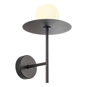 Redo 01-2726 - Wandleuchte PLATO 1xG9/10W/230V schwarz