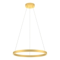 Redo 01-2865 - Dimmbare LED-Hängeleuchte an Schnur FEBE LED/37W/230V golden