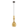 Redo 01-2937 - Pendelleuchte AMBIX mit Kabel, 1xE27/42W/230V, Ø 18 cm, gold