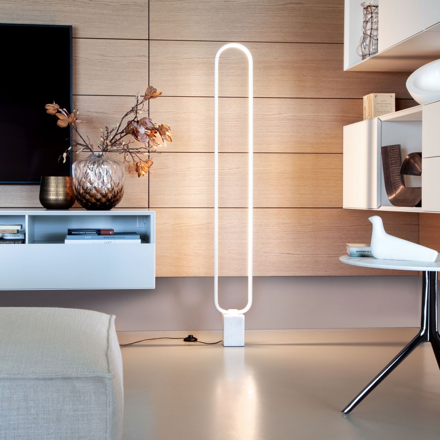 Redo 01-3061 - Dimmbare LED-Stehleuchte ADO LED/24W/230V weiß