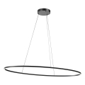 Redo 01-3299 - dimmbare LED-Pendelleuchte an Kabel LEO LED/67W/230V 3000/4000K CRI 90 60x130 cm schwarz